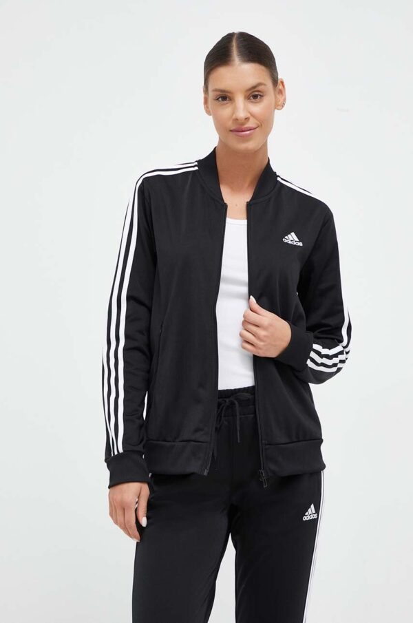 adidas dres SPORTY STREET damski kolor czarny - obrazek 2