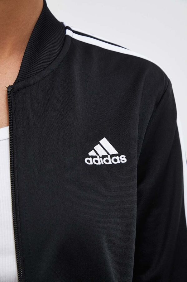 adidas dres SPORTY STREET damski kolor czarny - obrazek 5