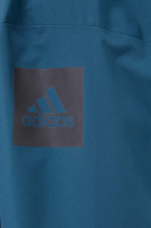 adidas kurtka męska kolor turkusowy przejściowa - obrazek 4