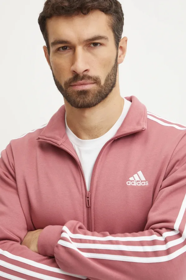 adidas dres Essentials męski kolor różowy IY6661 - obrazek 4