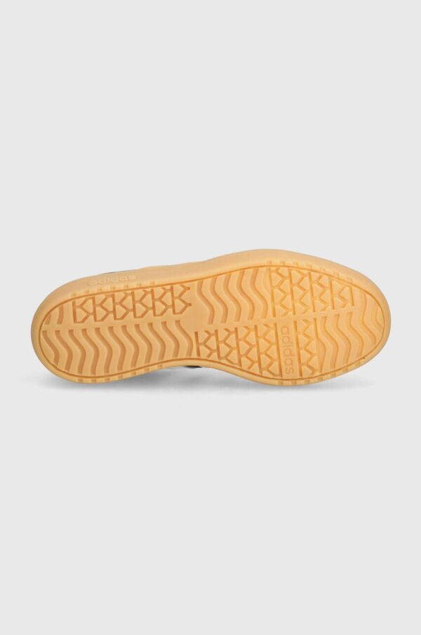 adidas sneakersy skórzane Vl Court Bold kolor czarny IH3081 - obrazek 4