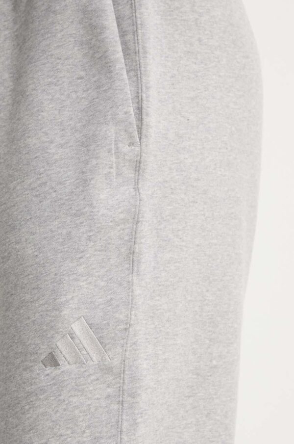 adidas spodnie dresowe All SZN kolor szary melanżowe IY6772 - obrazek 3