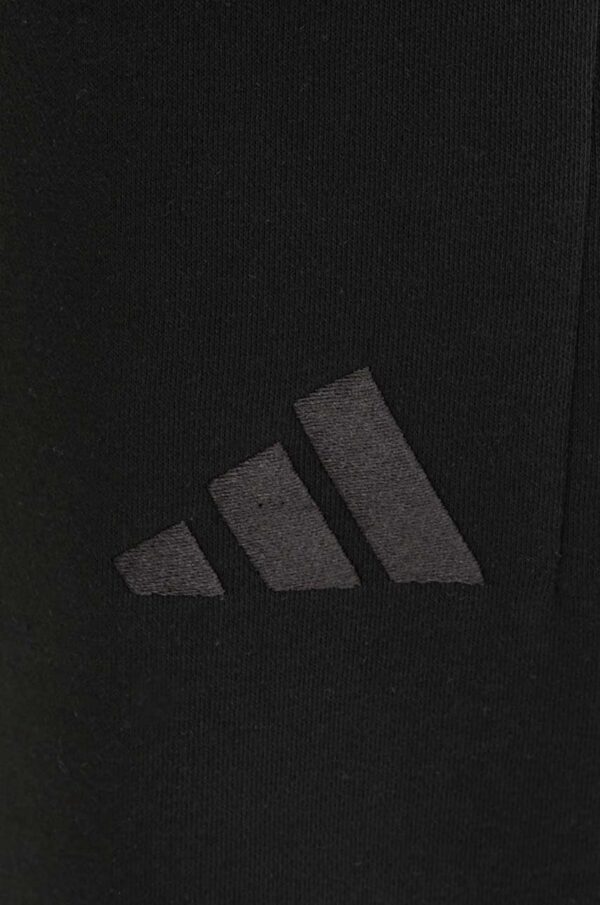 adidas spodnie dresowe All SZN kolor czarny gładkie IX1246 - obrazek 3
