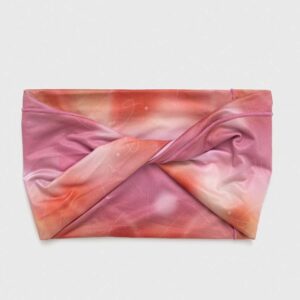 Nike opaska na głowę kolor różowy