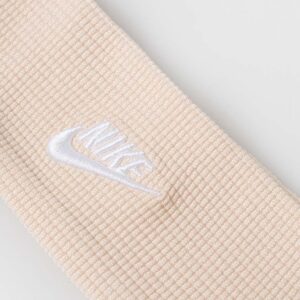 Nike opaska na głowę Waffle kolor beżowy