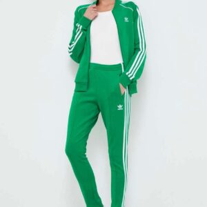 adidas Originals bluza Adicolor Classics SST damska kolor zielony z aplikacją IK4030
