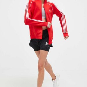 adidas Originals bluza Adicolor Classics SST damska kolor czerwony z aplikacją IK4032