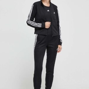adidas Performance bluza treningowa Training Essentials kolor czarny z aplikacją HZ5615