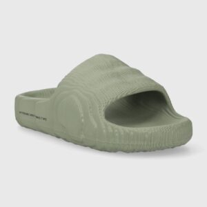 adidas Originals Adilette 22 klapki kolor zielony IG8264
