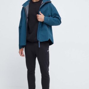 adidas kurtka męska kolor turkusowy przejściowa