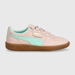 Puma sneakersy zamszowe Palermo Cobalt Glaze kolor różowy 396463