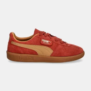 Puma sneakersy zamszowe Palermo Cobalt Glaze kolor pomarańczowy 396463