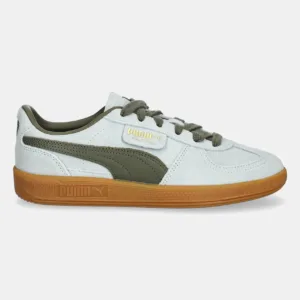 Puma sneakersy zamszowe Palermo Cobalt Glaze kolor turkusowy 396463