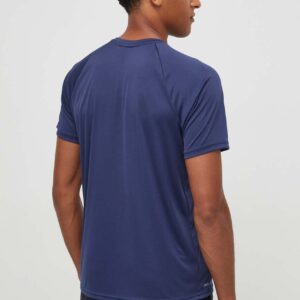 Nike t-shirt treningowy kolor granatowy gładki