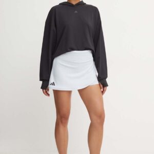 adidas Performance bluza treningowa Power kolor czarny z kapturem gładka IV9219