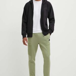 adidas bluza All SZN męska kolor czarny z kapturem z aplikacją IX1249