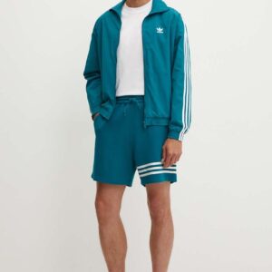 adidas Originals kurtka męska kolor niebieski przejściowa IZ2415