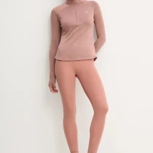 New Balance bluza do biegania Athletics Heat Grid kolor pomarańczowy WT43200SWA