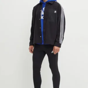 adidas Originals koszula męska kolor czarny relaxed IZ1834