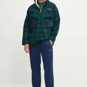 adidas Originals kurtka Windbreaker męska kolor zielony przejściowa IX9636