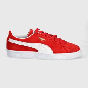 Puma sneakersy zamszowe Suede Classic kolor czerwony 399781
