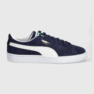 Puma sneakersy zamszowe Suede Classic kolor granatowy 399781