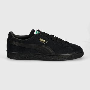 Puma sneakersy zamszowe Suede Classic kolor czarny 399781