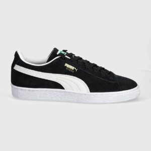 Puma sneakersy zamszowe Suede Classic kolor czarny 399781