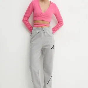 adidas spodnie dresowe Z.N.E. kolor szary z nadrukiem JD9586