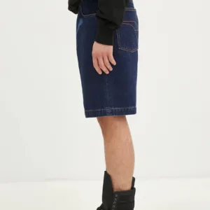 Puma szorty jeansowe bawełniane PUMA X A$AP ROCKY kolor granatowy 631066