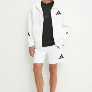 adidas szorty Z.N.E. męskie kolor biały JJ4893