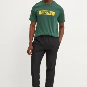 Nike t-shirt treningowy Green Bay Packers kolor zielony z nadrukiem 02FF-3EE-7T-B73