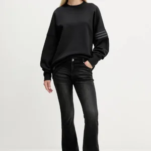 adidas Originals bluza Neuclassics męska kolor czarny z aplikacją JW7918