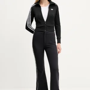 adidas Originals bluza Firebird damska kolor czarny z nadrukiem JY2613