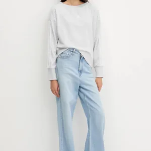 adidas bluza Coquette damska kolor szary melanżowa JM1901