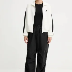 adidas bluza Stadium damska kolor beżowy z nadrukiem JW0519