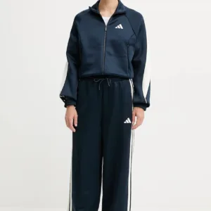 adidas bluza Stadium damska kolor czarny z nadrukiem JW0527