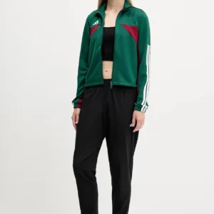 adidas bluza Tiro damska kolor zielony JW6816