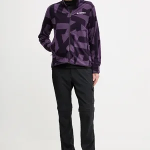 adidas TERREX bluza outdoorowa Multi damska kolor fioletowy wzorzysta JN0996