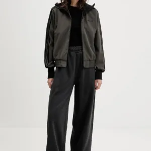 adidas Originals bluza Tailored Tt damska kolor szary wzorzysta JY3523