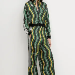 adidas bluza x Farm Rio damska kolor czarny wzorzysta JL8618