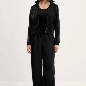 adidas bluza Tiro damska kolor czarny z nadrukiem JX5124