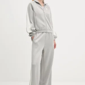 adidas bluza Stadium damska kolor szary z aplikacją KA6251