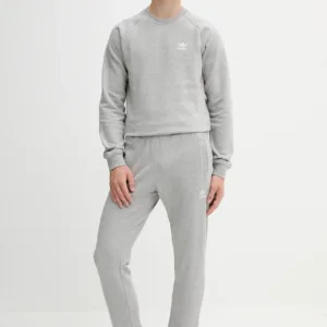adidas Originals bluza Essentials męska kolor szary melanżowa JY6140