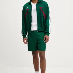 adidas bluza Tiro męska kolor zielony wzorzysta JN2580