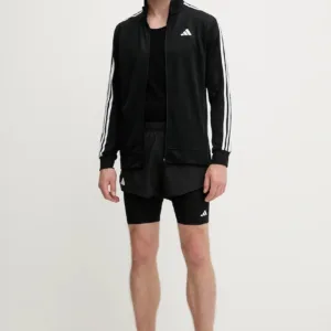 adidas Performance bluza treningowa Train Essentials męska kolor czarny wzorzysta JC7724