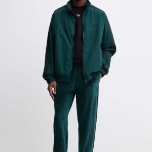 adidas Originals kurtka Firebird Tt męska kolor zielony przejściowa JY1329