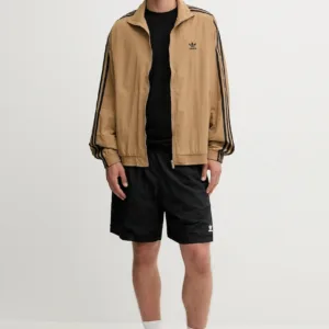 adidas Originals bluza Firebird Tt męska kolor beżowy z aplikacją JY1333