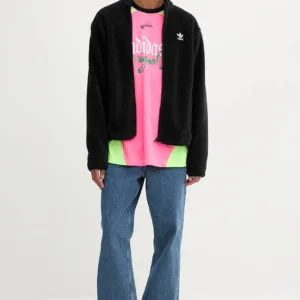 adidas Originals kurtka Essentials kolor czarny przejściowa JV7676