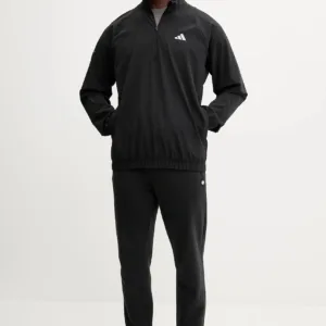 adidas Performance bluza treningowa Training Essentials męska kolor czarny z nadrukiem JM5440